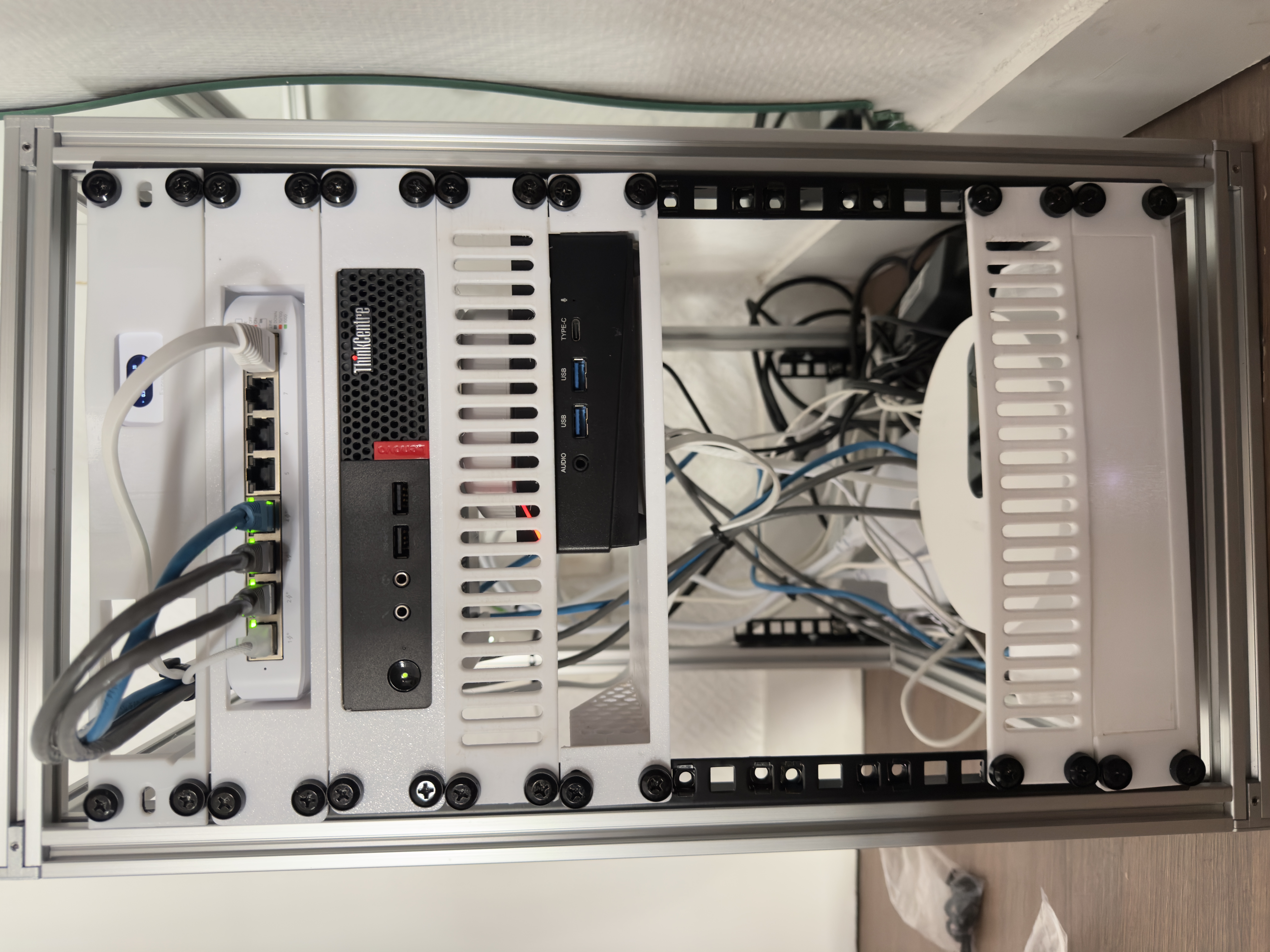 Rack completed to date